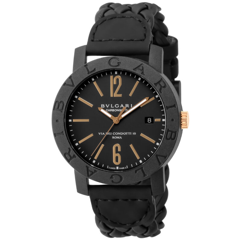 Wristwatches Bvlgari Bvlgari Carbon Gold New York Limited Edition Auto UNI  Wristwatch  box 