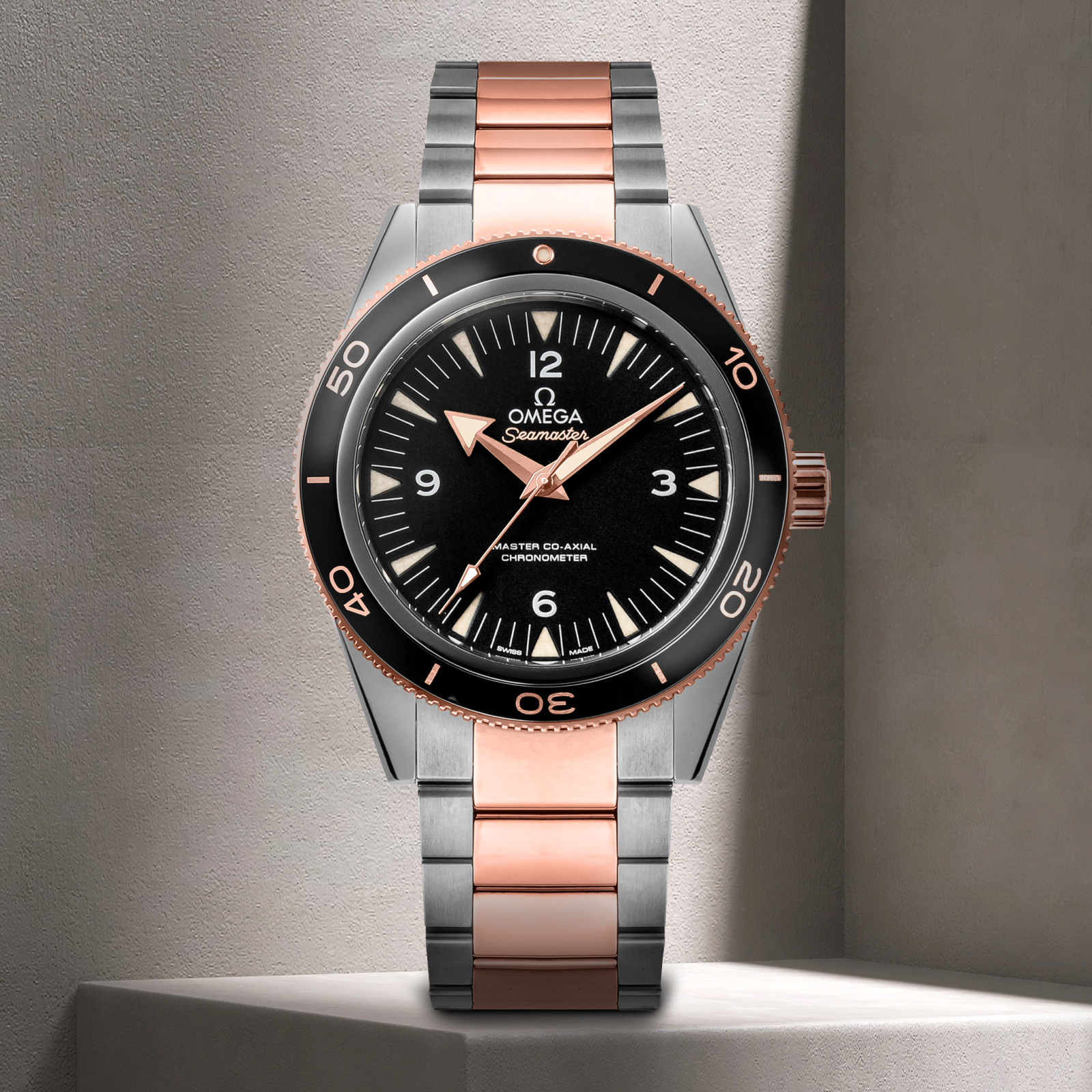 型番256180オメガ omega シーマスター 300 腕時計 sea master - 腕時計 ...