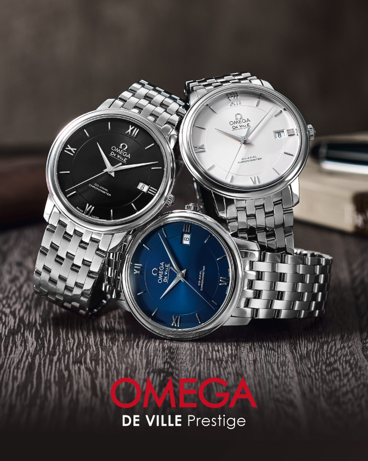 オメガ　デヴィル　腕時計ベルトカラーブラック